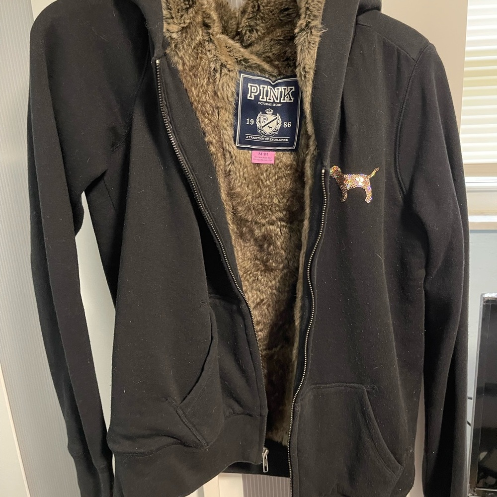 PINK Furry Jacket